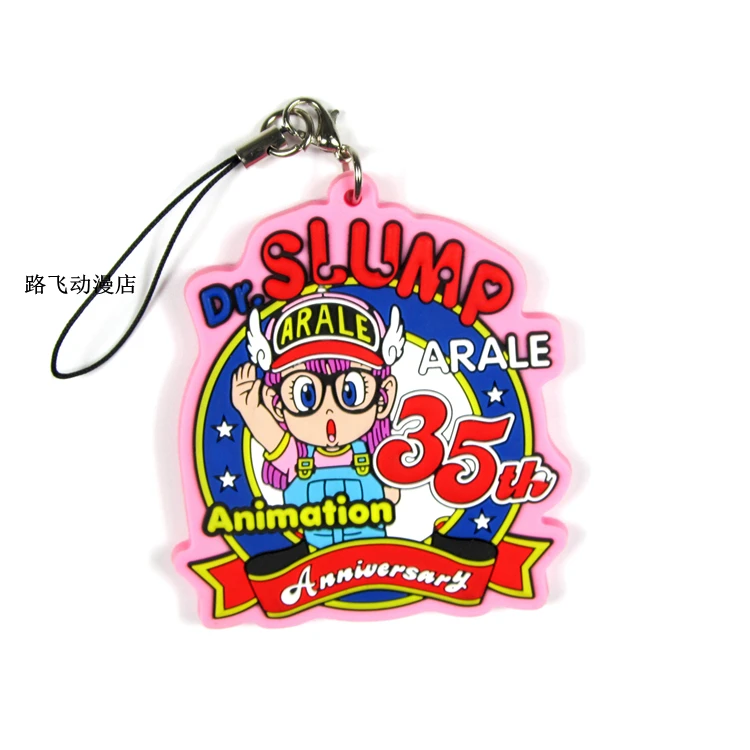 Японская экшн-фигурка Arale IQ школьная сумка для мобильного телефона резиновая