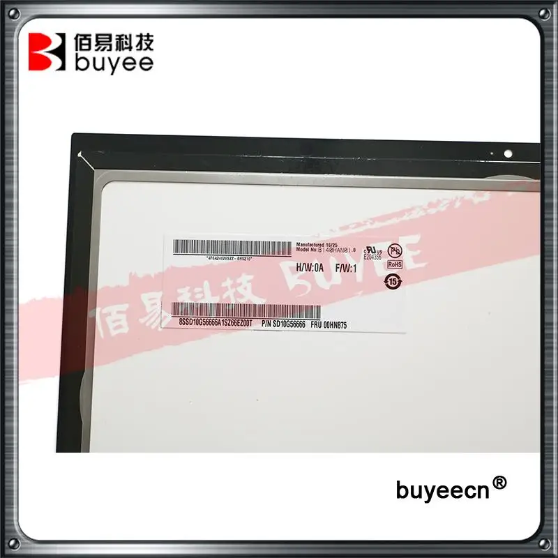 Оригинальный Новый ЖК-дисплей в сборе B140HAN01.8 14 дюймов для LENOVO X1 YOGA Touch дигитайзер