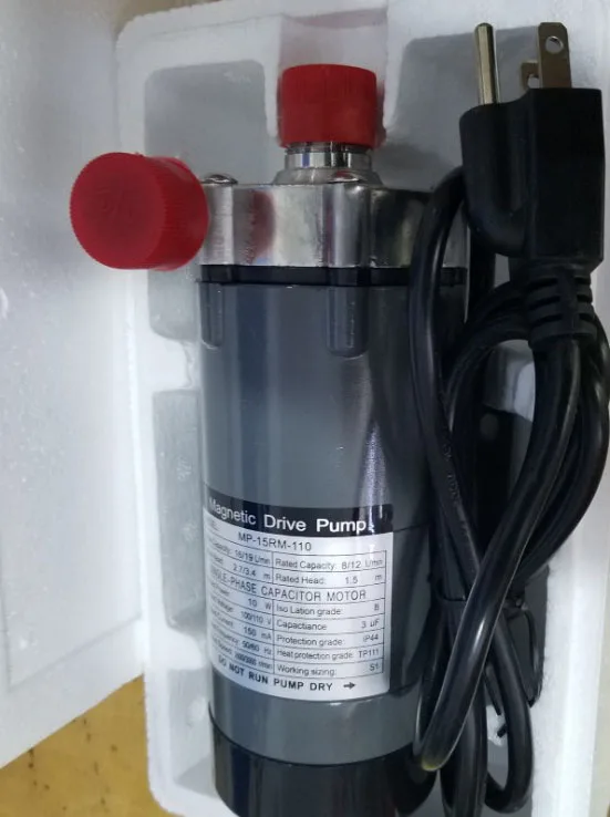 220 v/110 v 10w Нержавеющая сталь магнитный привод насоса 15RM для домашнего пивоварения Еда Класс