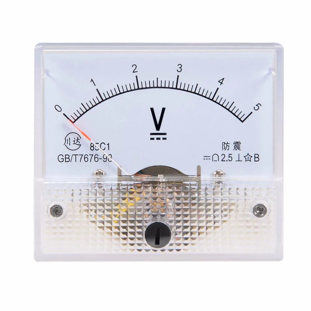 Вольтметр с аналоговой панелью 0 15 В 3 в 5 10 20 30 50 100 150 250 300 450 500 в|voltage meter|voltage meter