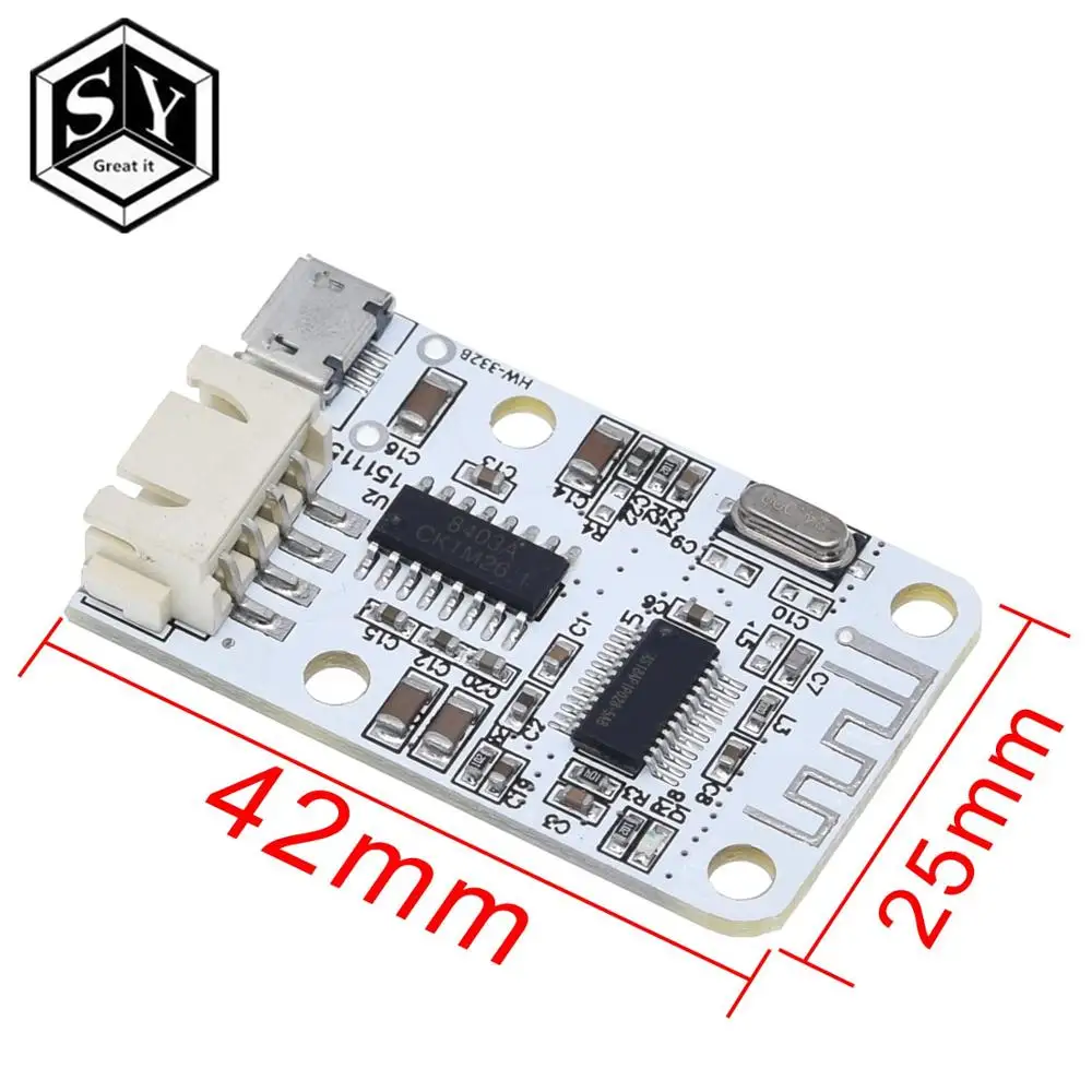 Беспроводной модуль стерео аудио приемника Bluetooth 4 0 цифровой усилитель звуковая