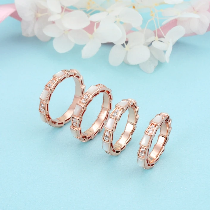 Чистое Стерлинговое Серебро 925 пробы ювелирные изделия для женщин кольца в виде