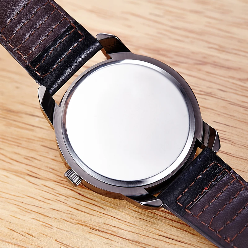 SBAO Марка оптовая продажа с фабрики кварцевые Для мужчин имитация кожаным