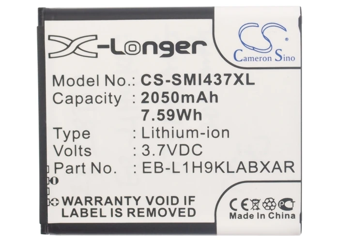 Cameron Sino Высококачественная батарея 2050 мАч для AT&T Galaxy Express GT I8730 SGH I437|battery for|cameron