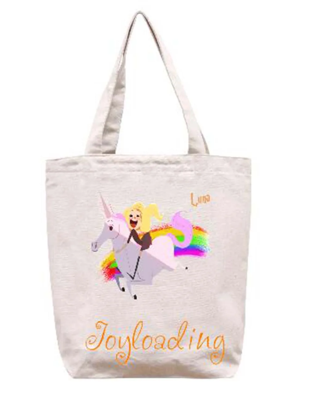 Joyloading модная мультяшная красочная Радужная дизайнерская многоразовая сумка для