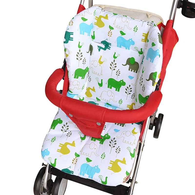 Cotton Elephant Baby Diaper Pad for Pushchair Baby Stroller Cushion Stroller Seat Pad Pram Mattress Cover Stroller Accessories baby stroller pram stroller accessories footrest extension footboard for babyzenes stroller pad seat pram baby accessories