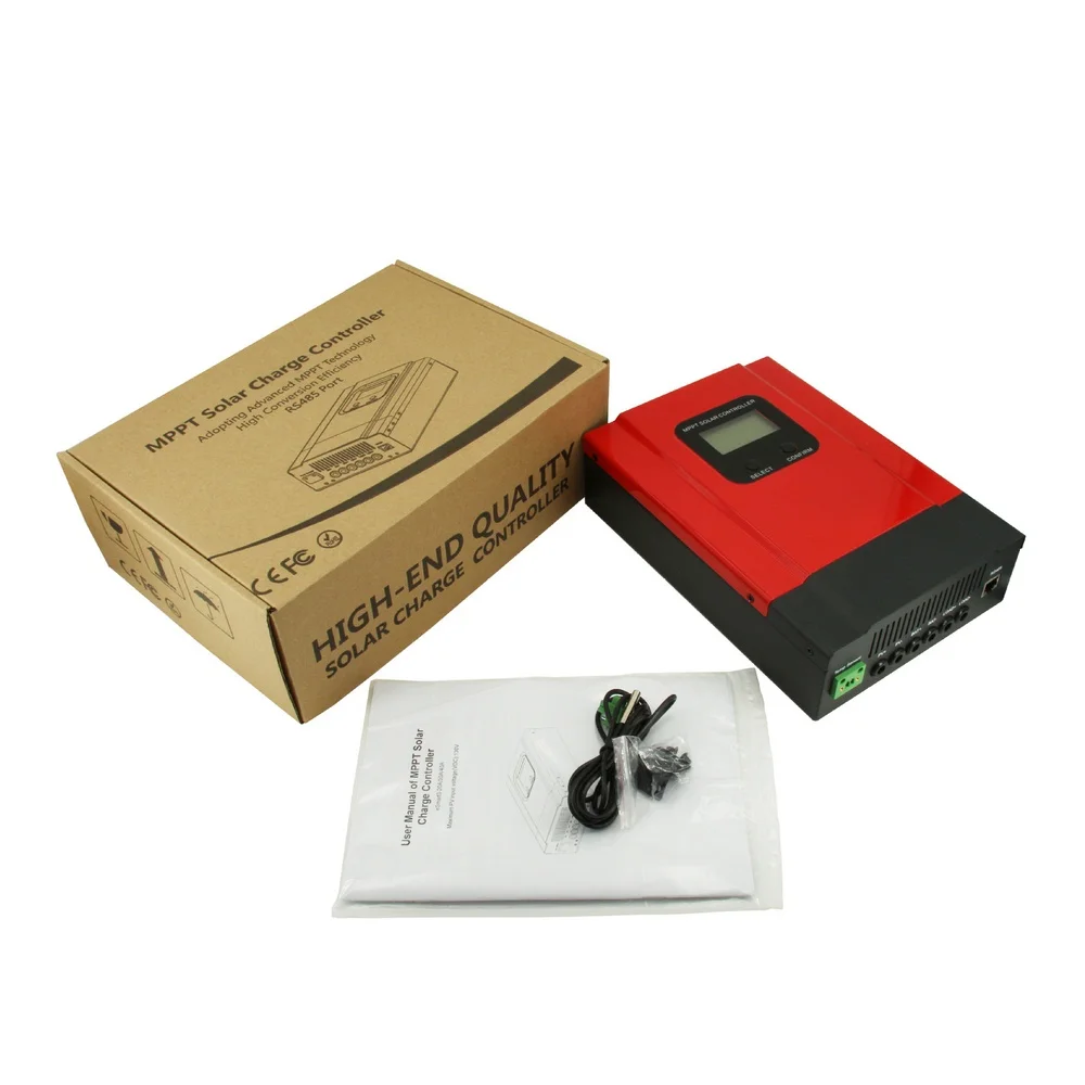40A 60A ESmart3 MPPT Контроллер заряда 48 в 36 В 24 в 12 В автоматическая подсветка lcd Max 150VDC вход энергосберегающий RS485 порт