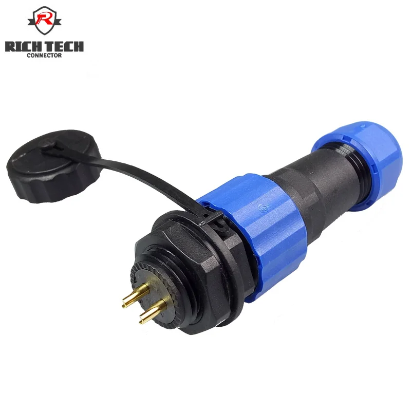 Водонепроницаемый соединитель серии SP16 SP17 отличное качество 2 ~ 9 контактов