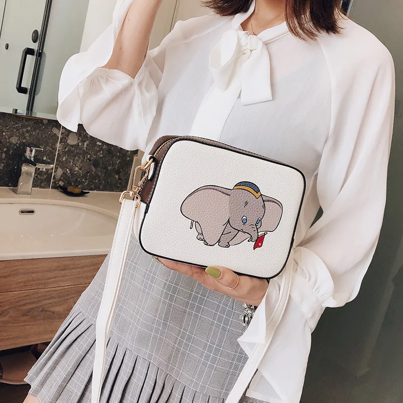 2019 женские милые слон с крыльями сумка для камеры маленькие сумки Сказочная на