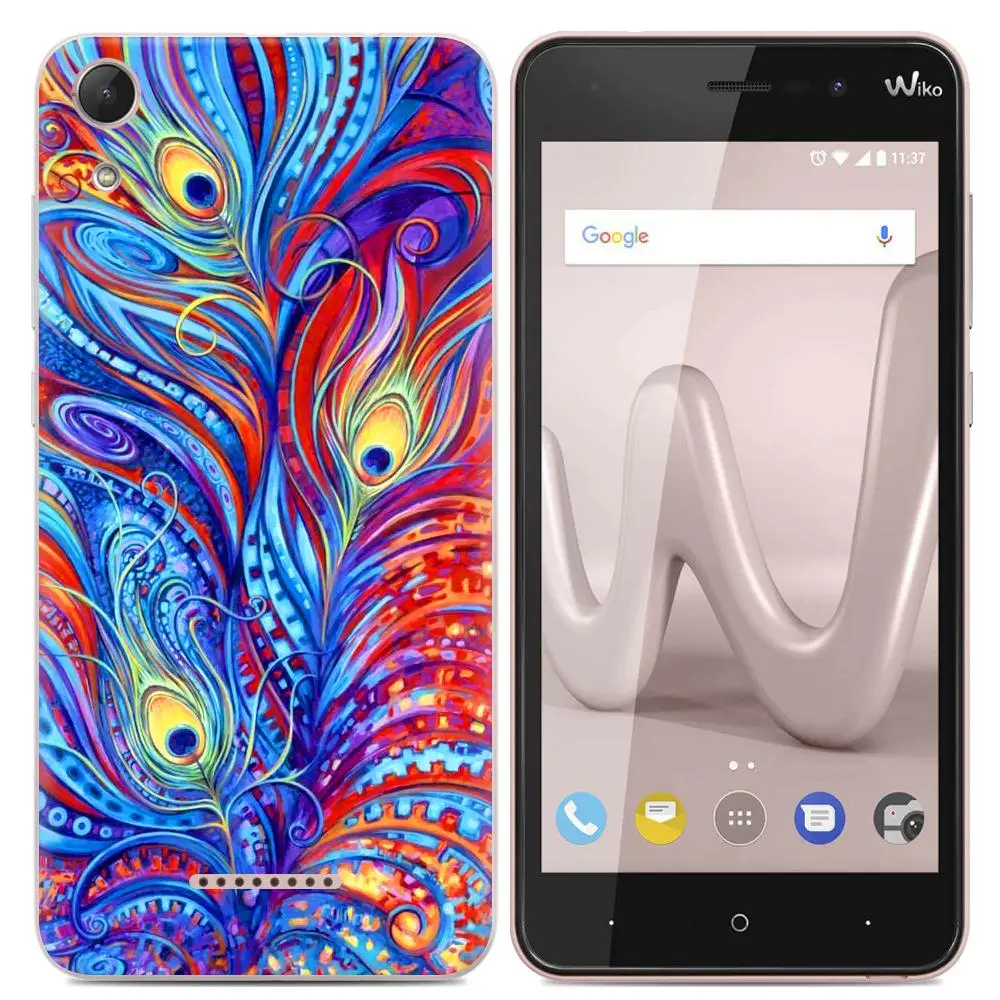Чехол для телефона Wiko Lenny4 Lenny 4 5 дюймовая Милая мультяшная Высококачественная