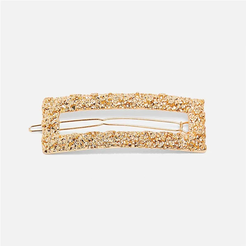 Ледифёрст 2019 Новые Заколки с Золотыми Геометрическими Узорами на Волосы в Стиле Ювелирных Изделий для Женщин на Свадьбу.