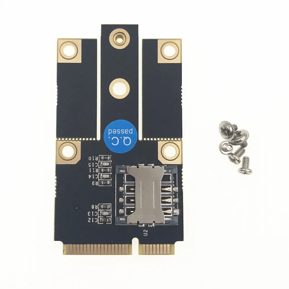 Адаптер M.2 NGFF B для Mini PCI E PCIE адаптер с слотом SIM карты поддержка 3G 4G LTE сетевой