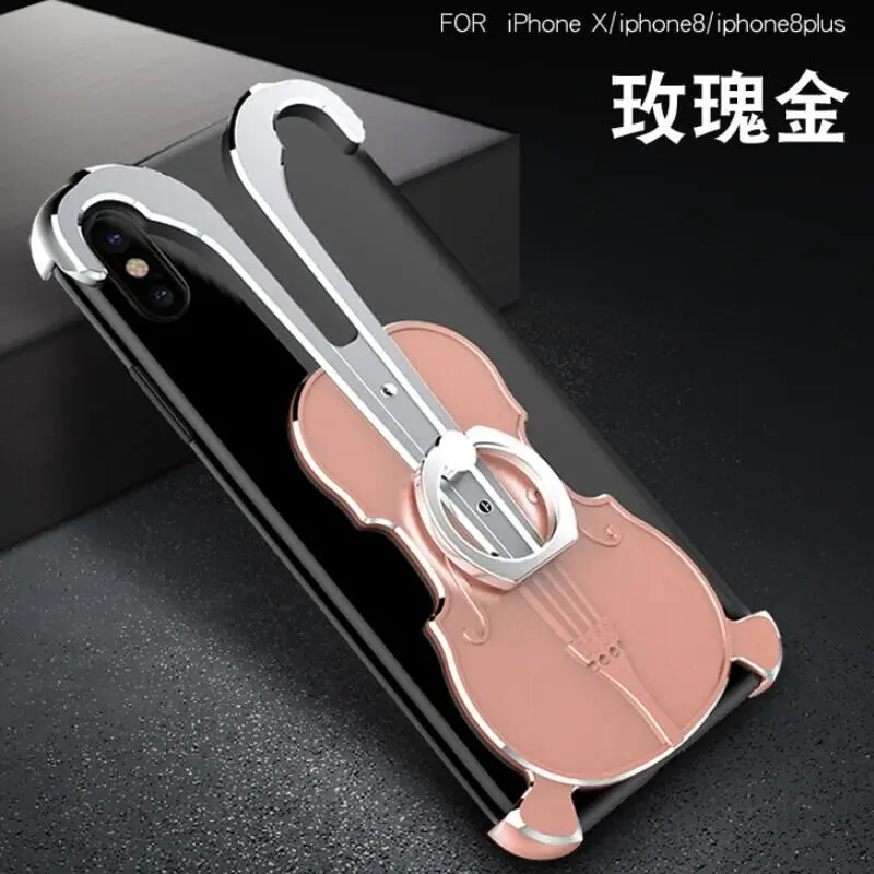 Factory outlets the new for iphoneX mobile phone shell For Apple 8/8plus stylish metal frame stent | Мобильные телефоны и