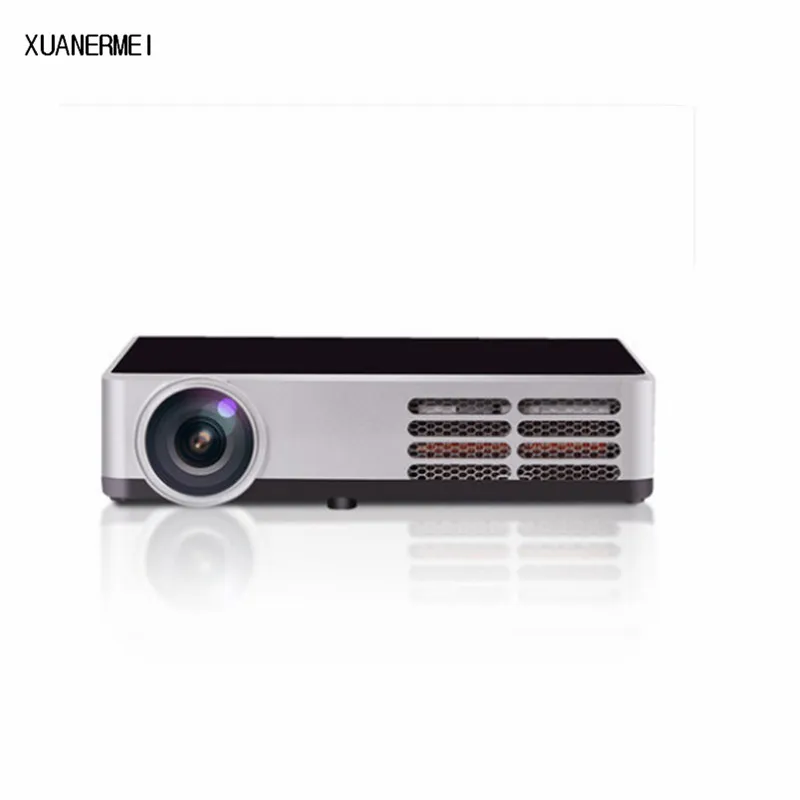 XUANERMEI DLP600 3d-проектор Мини DLP Android WI-FI Портативный Цифровой Proyector Smart Active Затвора HD