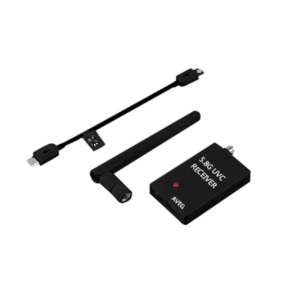 FPV аэрофотосъемка 5 8G UVC приемник 150CH OTG антенна Android телефон планшет Windows PC USB карта