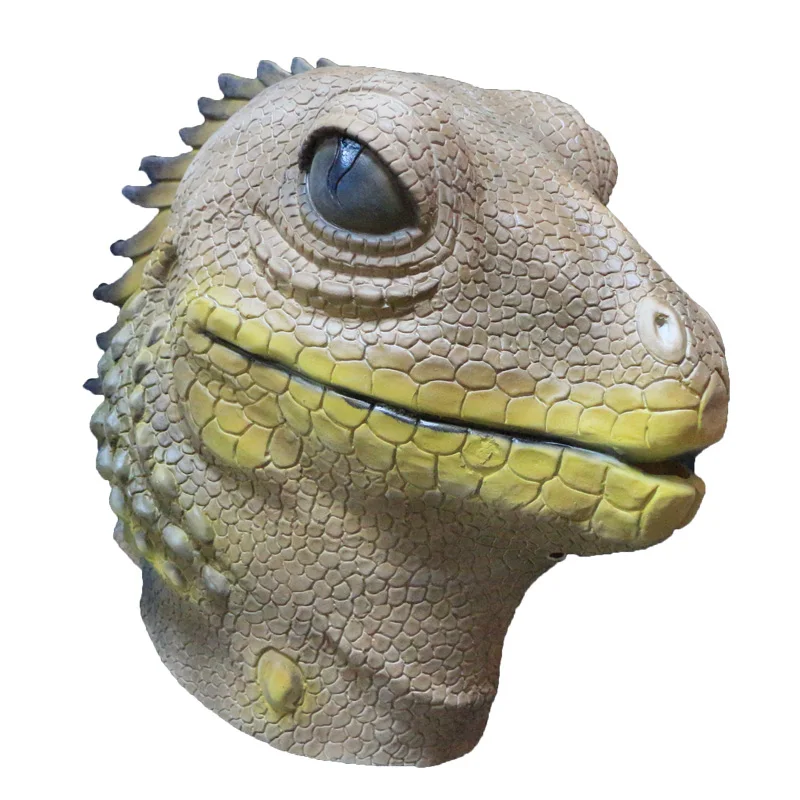 

New Arrival Crocodile Fierce Amazing Animal Mask Latex For Halloween Party Decoration