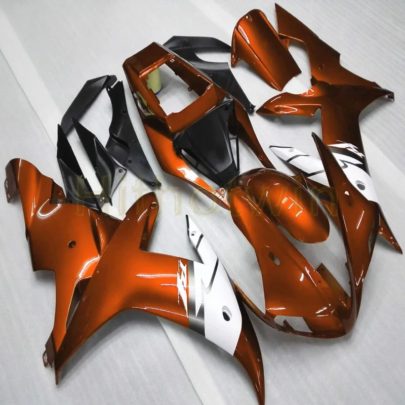 Изготовленный На Заказ набор моторов для YZF-R1 2002-2003 YZFR1 02-03 ABS пластик Обтекатели