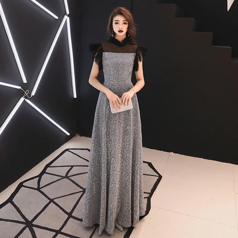 Style 2 Стильный тонкий сексуальный кружевной высококачественный с блестками платье в китайском стиле вечернее платье улучшенное size aovestidos Размер s-xxxl - Цвет: Style 2