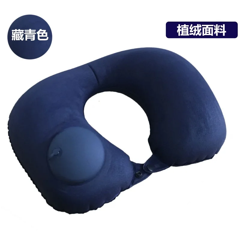 Надувная подушка для путешествий воздушная шеи легкая самонакачивающаяся без