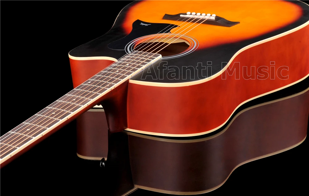 41 дюймов Sunburst цвет акустическая Гитары из Afanti Music factory (ADK 150)|Гитары| |