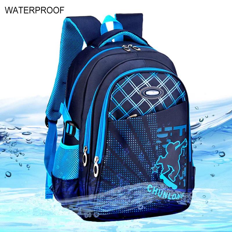 Waterproof School Backpack For Children Large Capacity Girl Bags kids Girls Student Mochila Infantil | Багаж и сумки