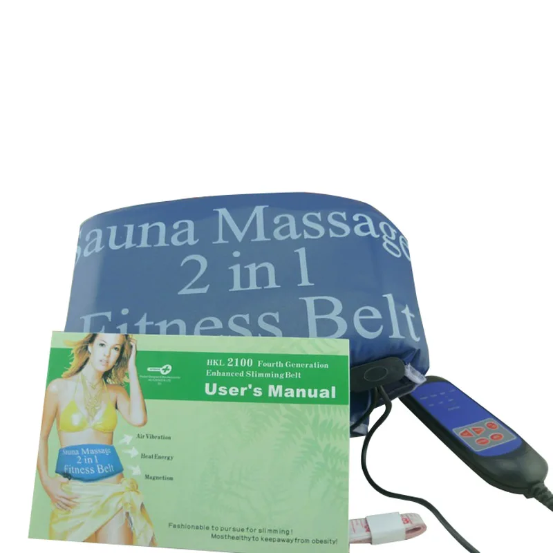 2 в 1 фитнес пояс для похудения сжигатель жира тренажер мышц брюшного пресса Сауна