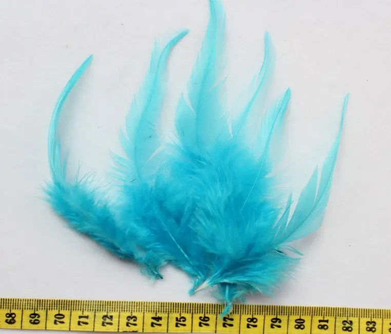 Набор бирюзовых седло для наращивания волос петуха 4-6 дюймов 250 шт. | Дом и сад