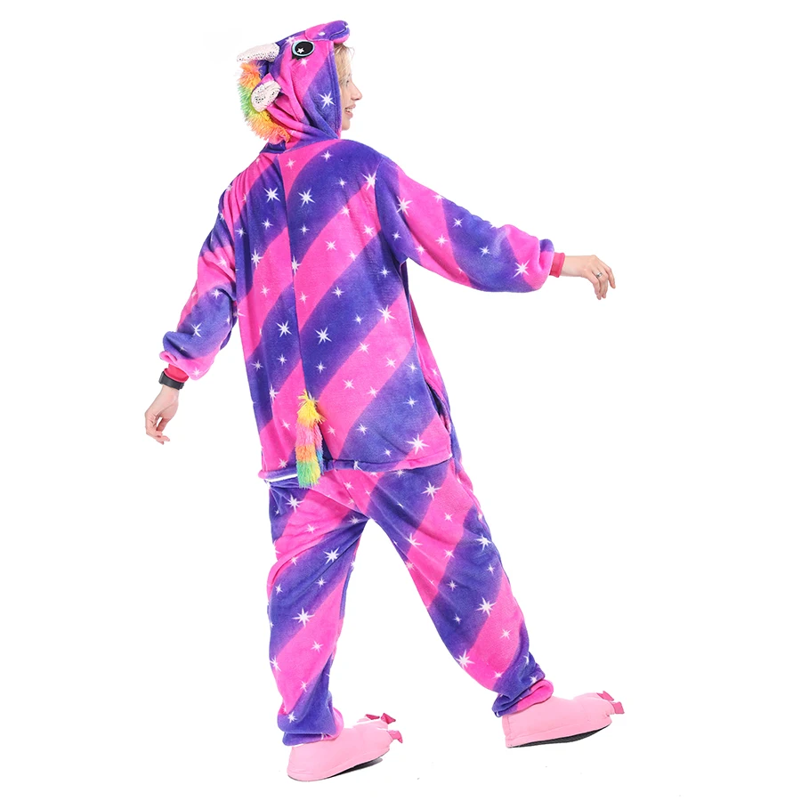 

Kigurumi Onesies Cosplay Colorful unicorns pajamas Halloween costumes costumes dance Partymen women hoodies costumes carnival