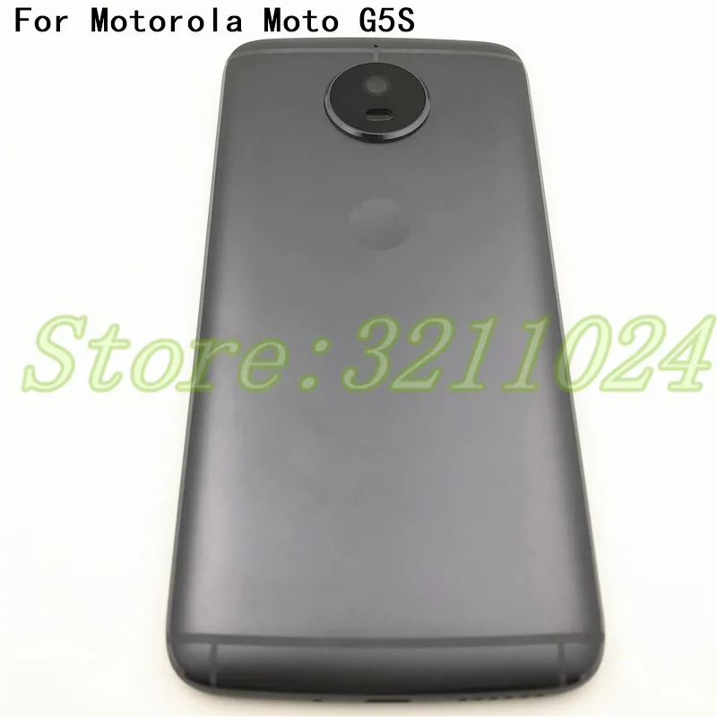 Задняя крышка аккумулятора G5S для Motorola Moto XT1793 1794 1792 задняя батареи с объективом