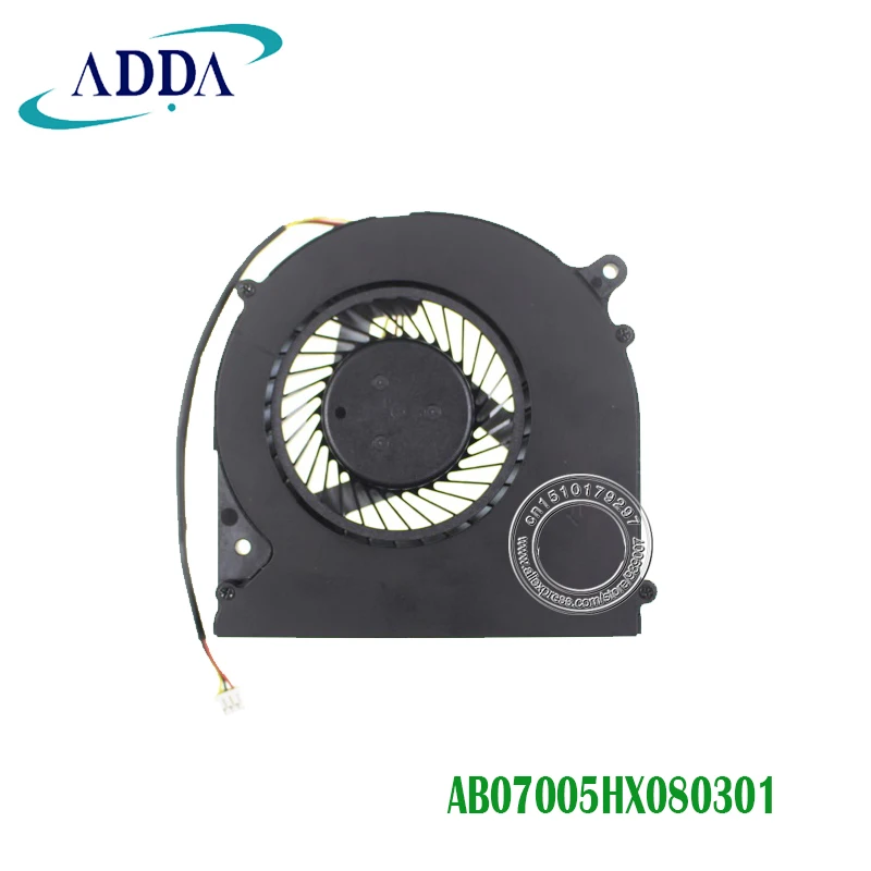 Процессор охлаждающий вентилятор ADDA AB07005HX080301 DC5V 0.50A 00N55 6-31-N5502-102-1