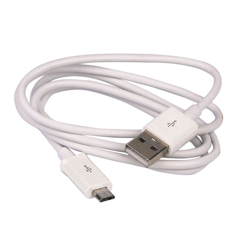 ECos 2 шт./лот 1м микро USB кабель для передачи данных питания samsung Galaxy S2 S3 S4 HTC Blackberry LG