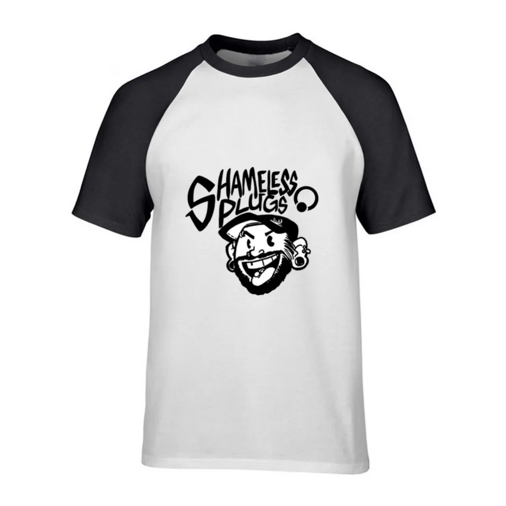 2019 Мужская футболка с принтом из мультфильма Shameless черная хлопковая унисекс