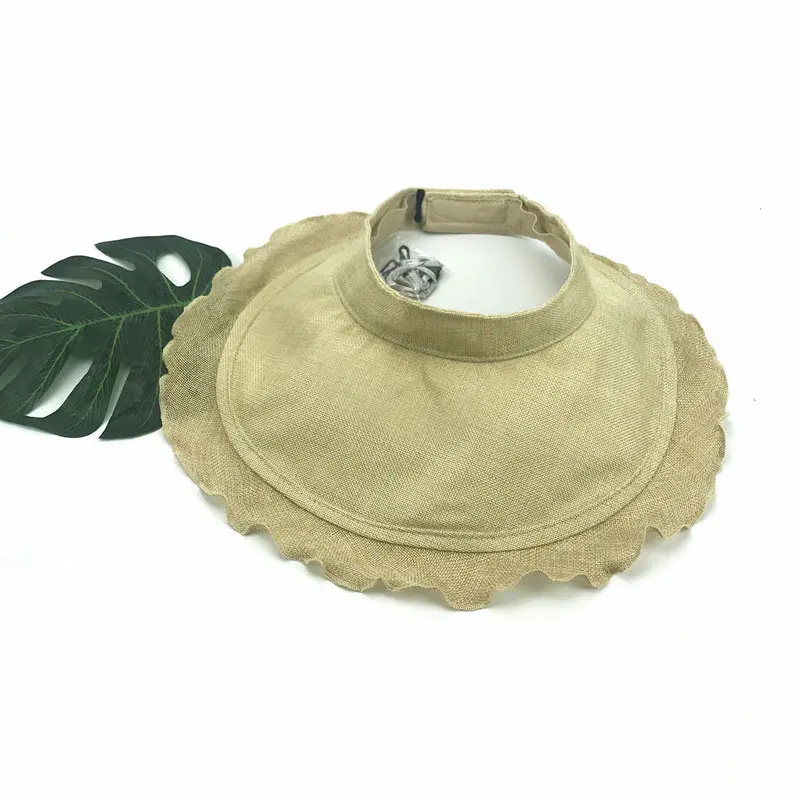 Sparsil, летняя, женская, солнцезащитная, Пустой Топ, шапка, регулируемая, одноцветная, складная, с широкими полями, шапка, родитель-ребенок, Пляжная, FemaleChapeau
