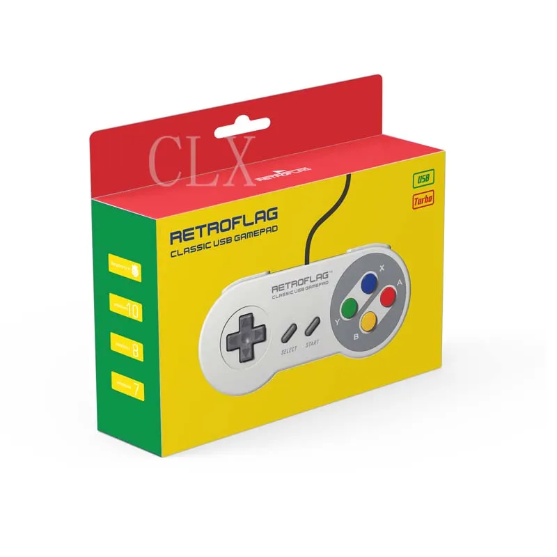 a color Retroflag MEGAPi чехол/проводной USB игровой контроллер функциональная кнопка для Raspberry Pi 3 Model B+(плюс)/3B/2B - Цвет: a color