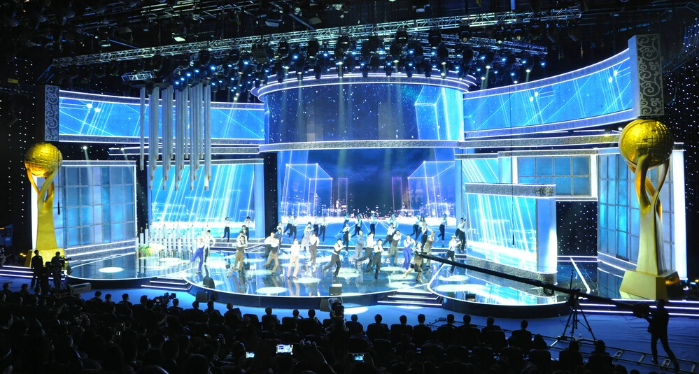 Гигантский полноцветный светодиодный экран для сцены концерта помещений