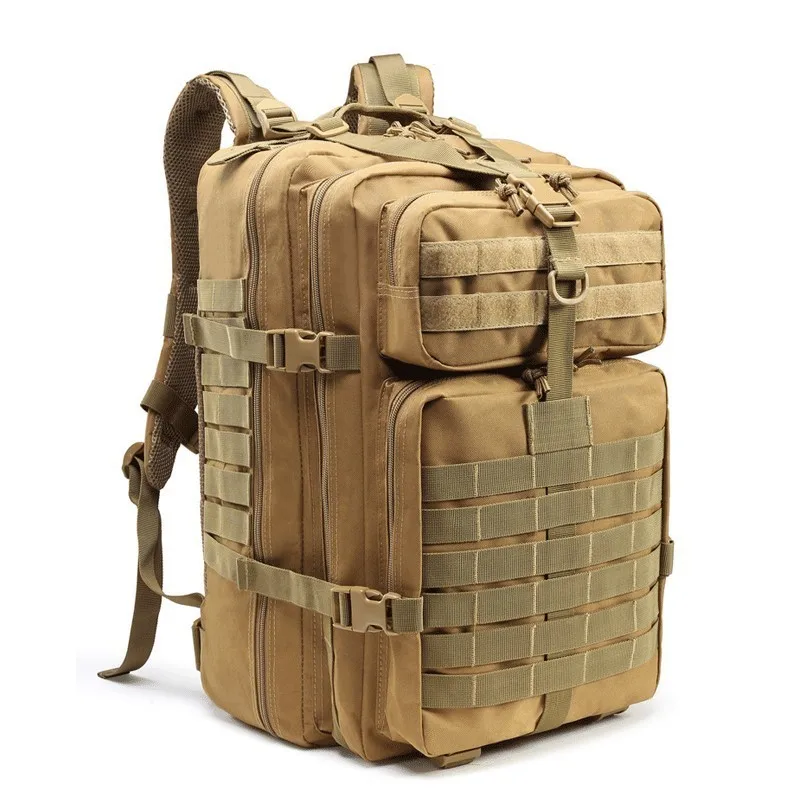 45L водонепроницаемый армейский тактический рюкзак Molle Военная ошибка сумка штурмовая для мужчин Охота путешествия Туризм рюкзак открытый рюкзак