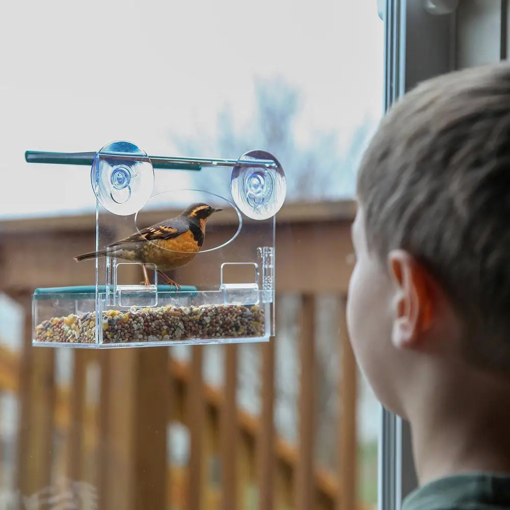 TPFOCUS акриловая кормушка для корма домашних животных плексиглас подвешенная