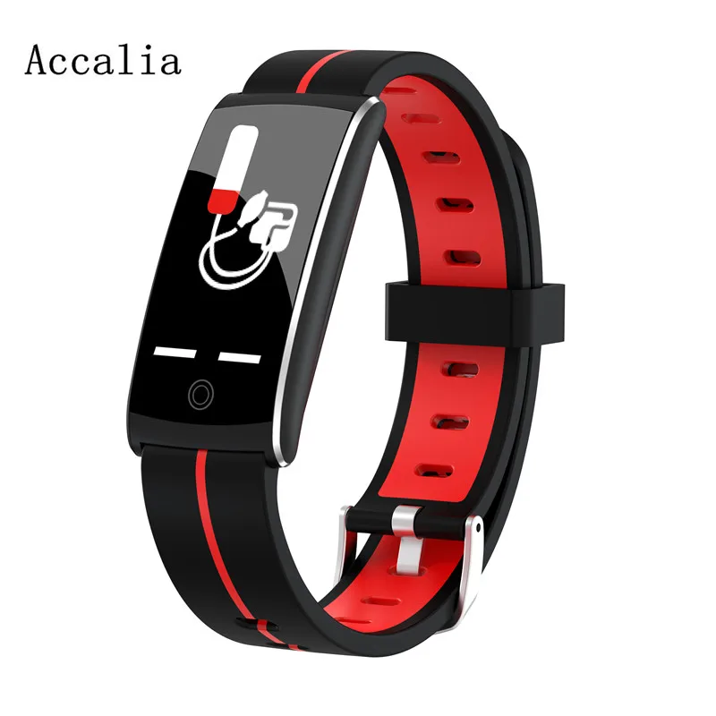 Accalia Fitness tracker JW2.0 Men Women Watch Activity Tracker wristband Heart Rate Blood Pressure | Электроника
