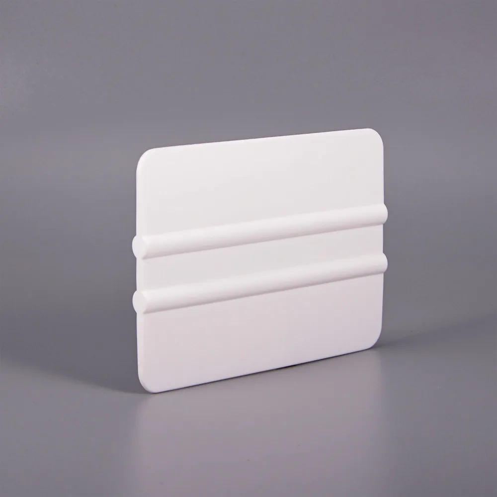 FOSHIO 10 шт./компл. белый виниловый скребок для обертывания пленки пластиковый