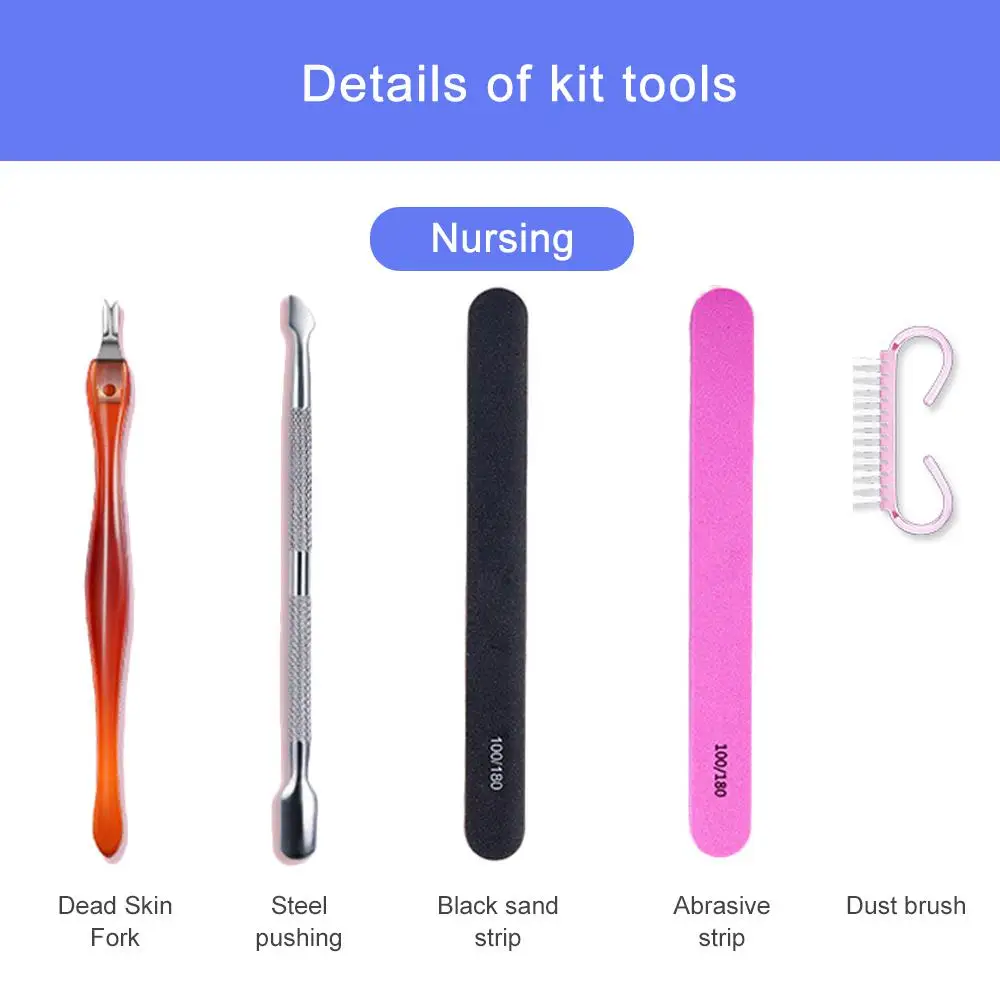 Набор из 36 гель-лаков для ногтей начинающих 6 шт. цветов гель с УФ/светодиодный