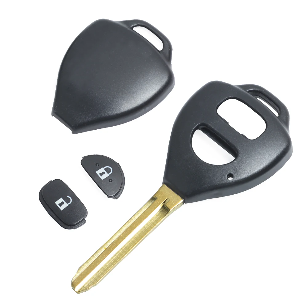 Keyecu дистанционный ключ 2 кнопки 433 МГц 4D67 чип для Toyota Hilux 2004-2008 FCC ID: B41TA бесплатное Программирование