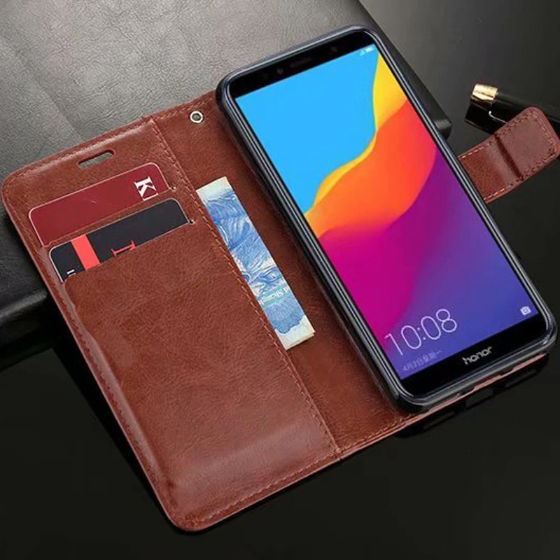 Leather Wallet Phone Bag For Huawei P20 P10 P9 Lite Mini Pro Plus Honor 8 9 6A 6X 7X Nova 2i 3E Y3 Y5 Y6 Y7 2017 Case Cover |