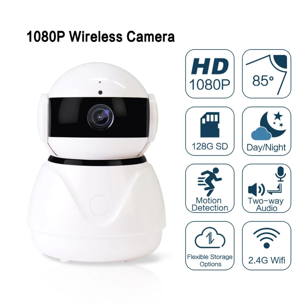 4 шт. IP камера Graneywell 1080P Wifi HD 2MP CCTV ИК Ночное Видение P2P домашняя безопасности