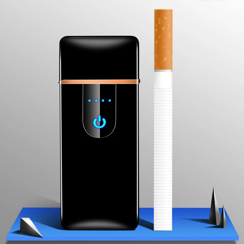 

Double Sided Use USB Lighter Mini Metal Lighter Electric Lighter Electronic Lighters Smoking Accessories