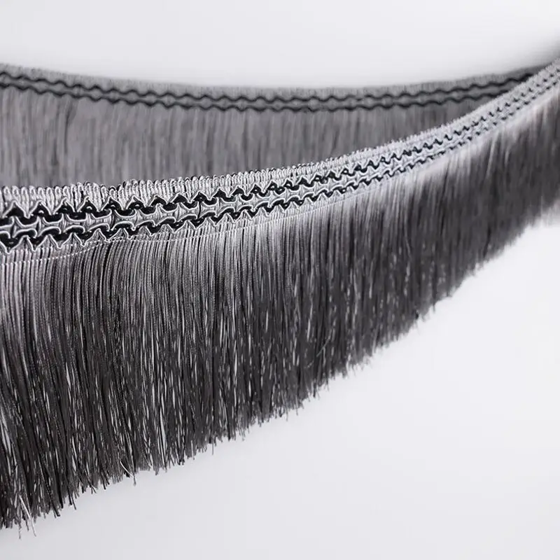 

12 Yard/Lot Curtain Lace Accessories Tassel Fringe Trim DIY Drapery Sewing Textile Decoration Accessories AU618