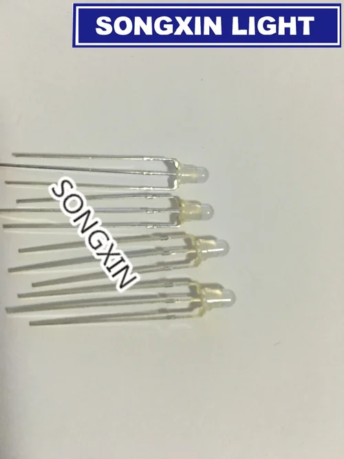 10pcs LED 3mm Round Diffused Red & Green two Color Common Anode Diode Light Emitting RED/YELLOW GREEN R-YG Bi-color | Электронные