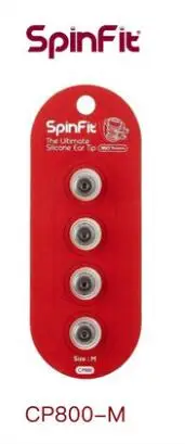 CP800-M 1set Оригинальные наушники DUNU SpinFit CP100 CP800, наушники-вкладыши, патентованный силиконовый наконечник для наушников DK3001 TITAN 5, 2 пары - Цвет: CP800-M 1set