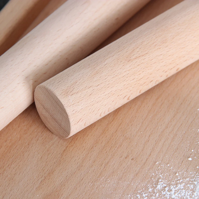 Деревянные цилиндрические роликовые булавки клецки лапша печенье пирог