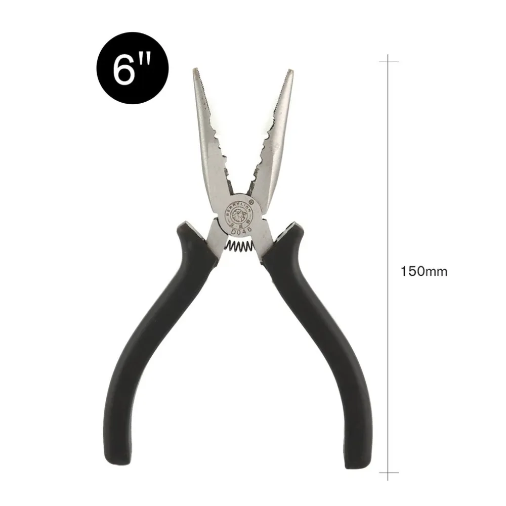 BERRYLION 6&quot 010904150 Fishing Pliers Split Ring Cutters Holder Tackle Hooks Remover Wire Cable Stripper Cutter | Инструменты