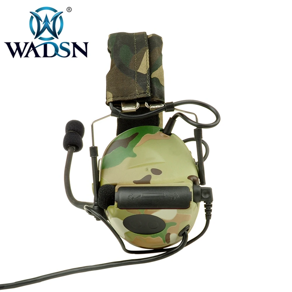 WADSN Z tactical Comtac II Гарнитура с шумоподавлением военные наушники Защита слуха защита ушей тактические гарнитуры WZ041